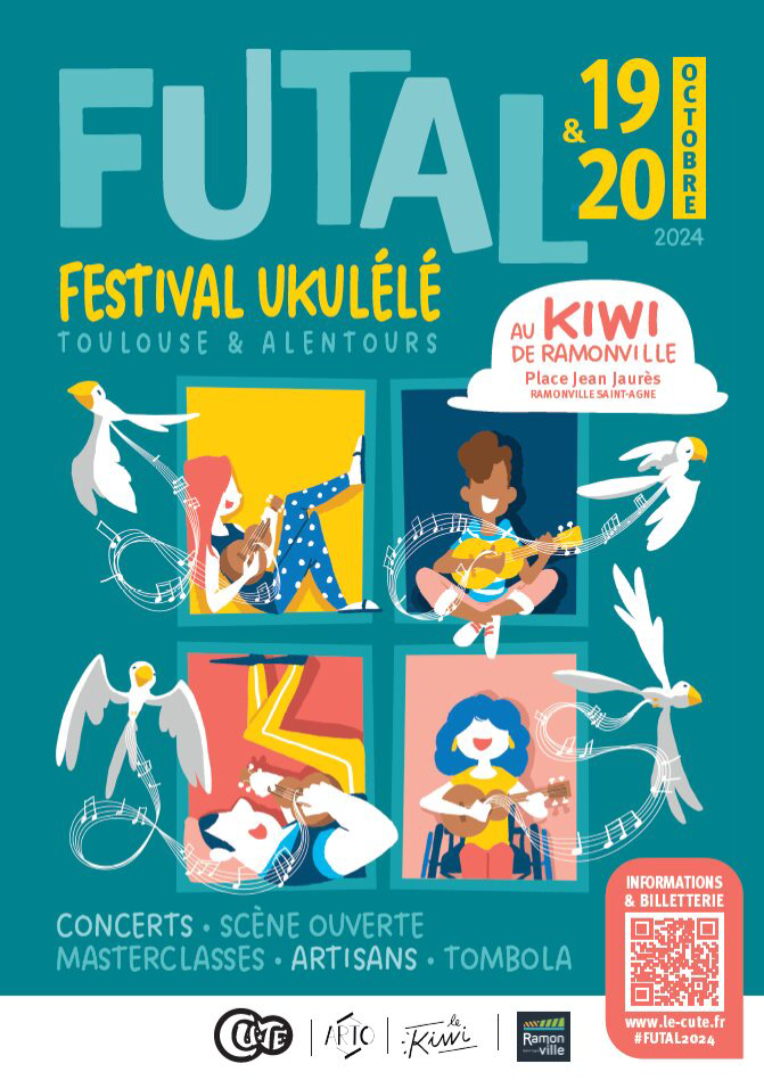 Affiche du festival FUTAL 2024